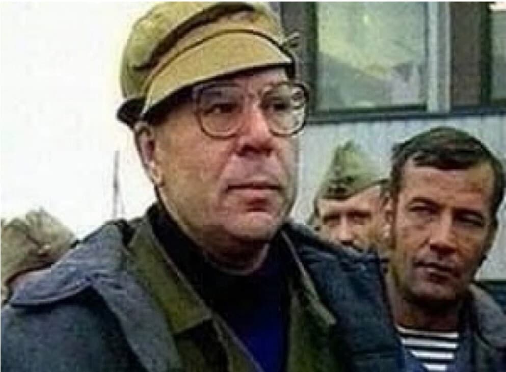 Валерій Легасов в Чорнобилі, 1986 рік.